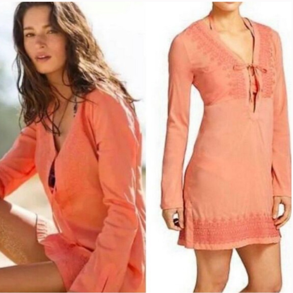 Athleta Peach Swim Cover-Up
